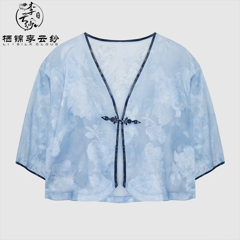 LI SILK CLOUD 2026 Arrival Xiangyunsha Mulberry Silk Women's Clothing Elegant Dresses Blouses Skirts Pants Casual Elegant Wear