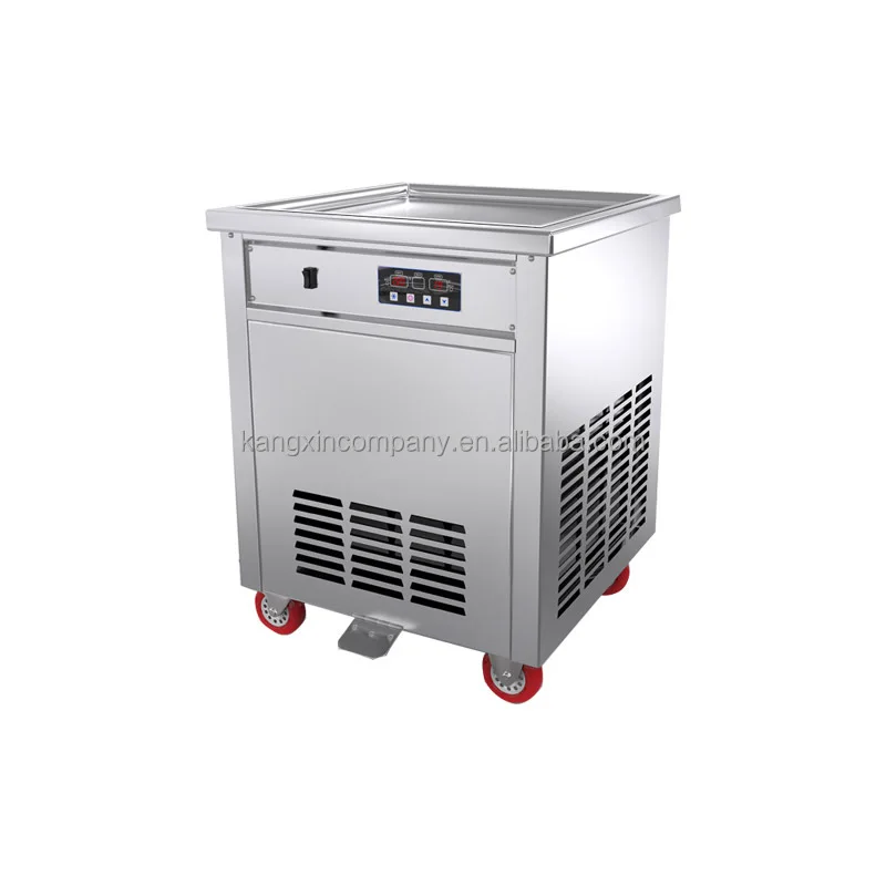 High Effective Cream Fried Machine Fruit Ice Maker