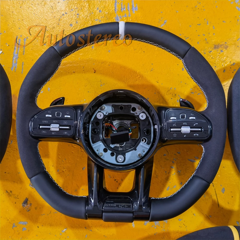 Car Steering Wheel Assembly For Mercedes Benz S Class W221 W222 W216 W217 S320 S350 S500 AMG Customization Coupe Version Leather