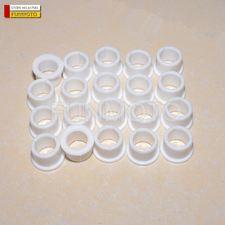 

20pcs Swing Arm Plastic Bushing suit RS800/XY JK800 BUGGY/GSMOON800 GOKART/oreion reeper/discovery utv