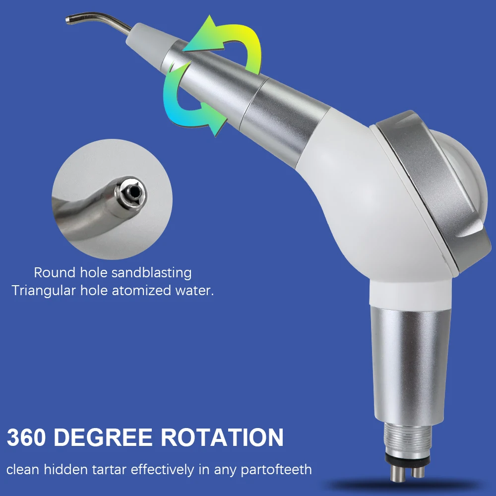 Dental Air Polisher Air Water Spray Polisher Oral Hygiene Teeth Cleaning Sandblasting Prophy Jet Equipment Dentist Tools