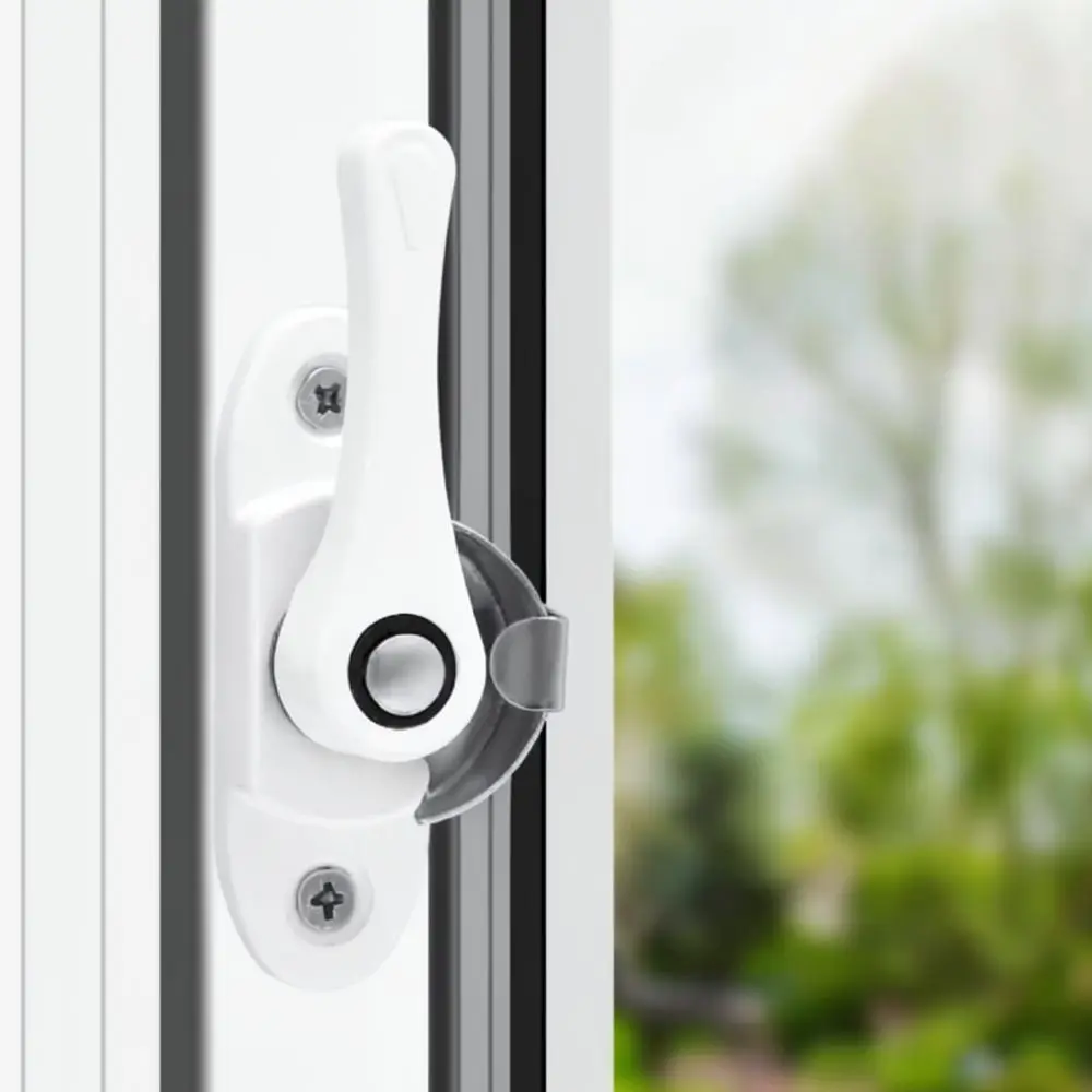 Reliable Aluminum Crescent Lock For Window Sliding Door Security Latch Hardware Heavy Duty Replacement Accessories
