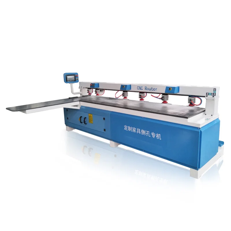 Perforadora de agujeros profundos Cnc para agujeros de perforación lateral de madera