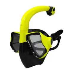 Full face Tube Mask Adult snorkeling equipped with new dry top system