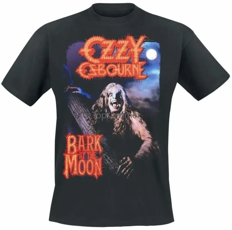 Ozzy Osbourne kora na księżycowy t-shirt czarny