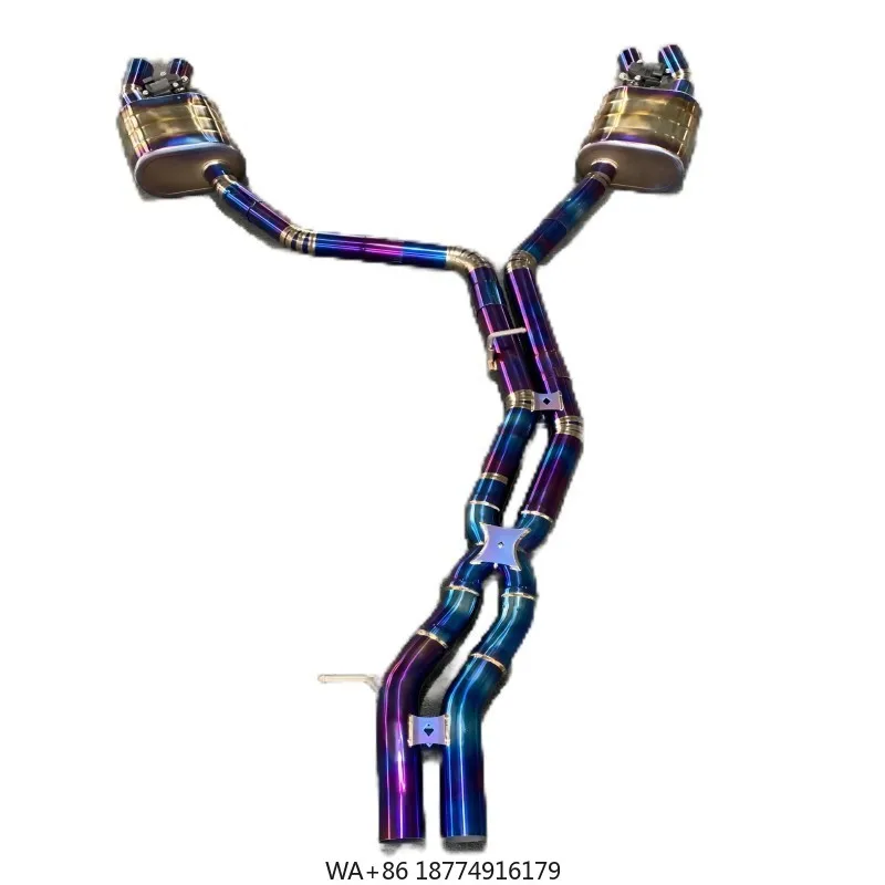 

Cheap Factory Price Custom Exhaust Pipe for A8 3.0T Pipe Tuning Auto Parts Muffler Valvetronic Exhaust With Tips