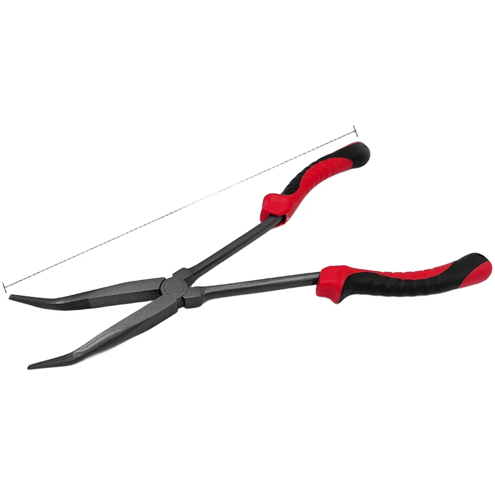 11-inch-curved-nose-pliers-constructed-from-premium-steel-for-consistent-performance-in-hook-and-lure-related-tasks