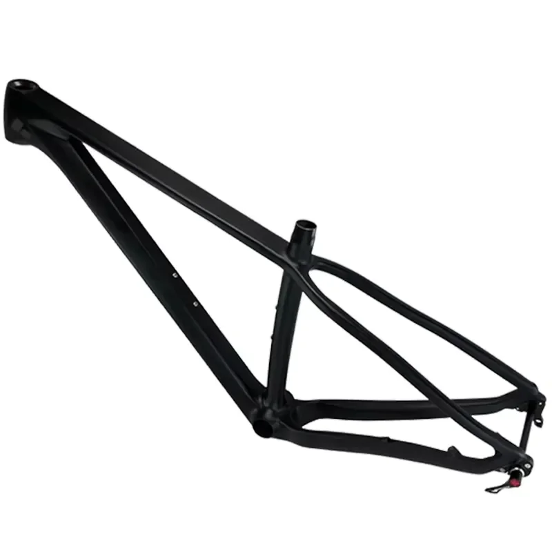 Rugged Carbon Fiber Bike Frame Quick Release Barrel Axle Version MTB Bicycle Frameset Lightweight Cycling Chassis for Outdoor