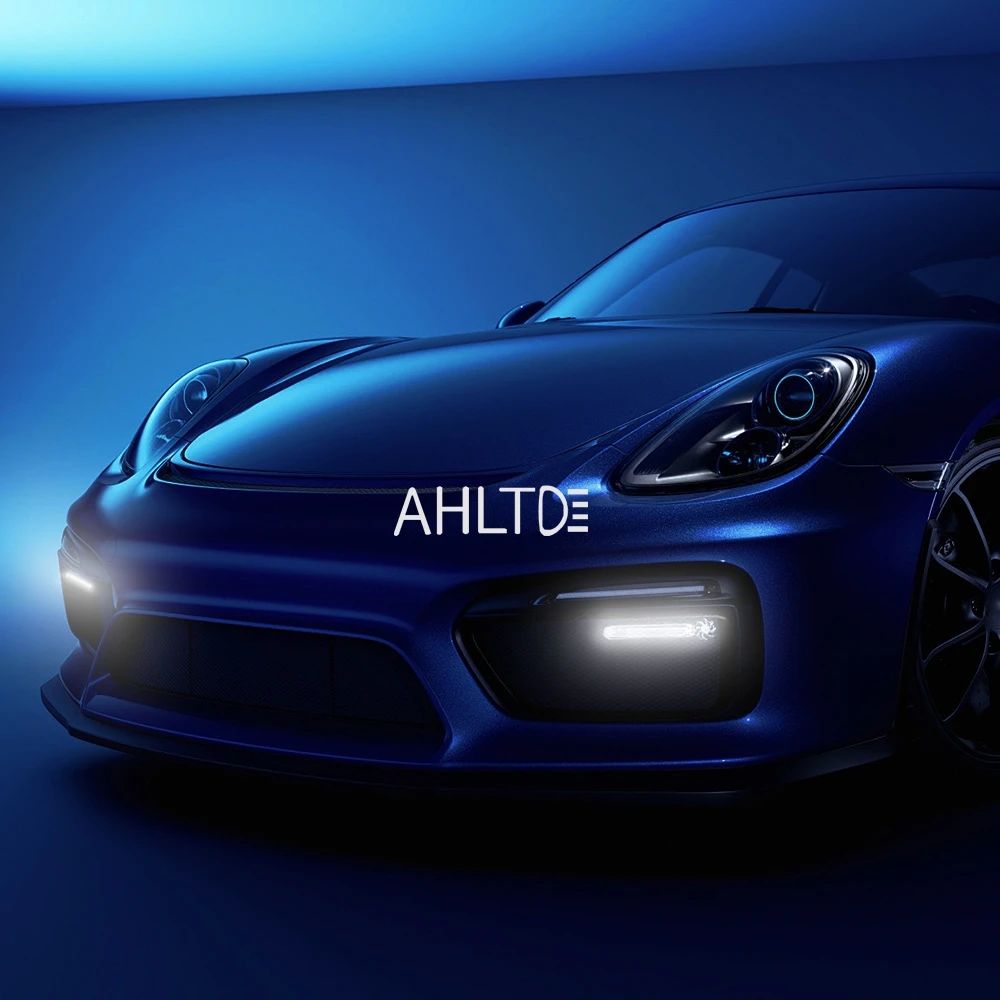 2pcs Wind Powered Car DayTime Running Lights 8LED Rotation Fan Daylight No Need External Power Auto Decorative fog Lamp DRL Led