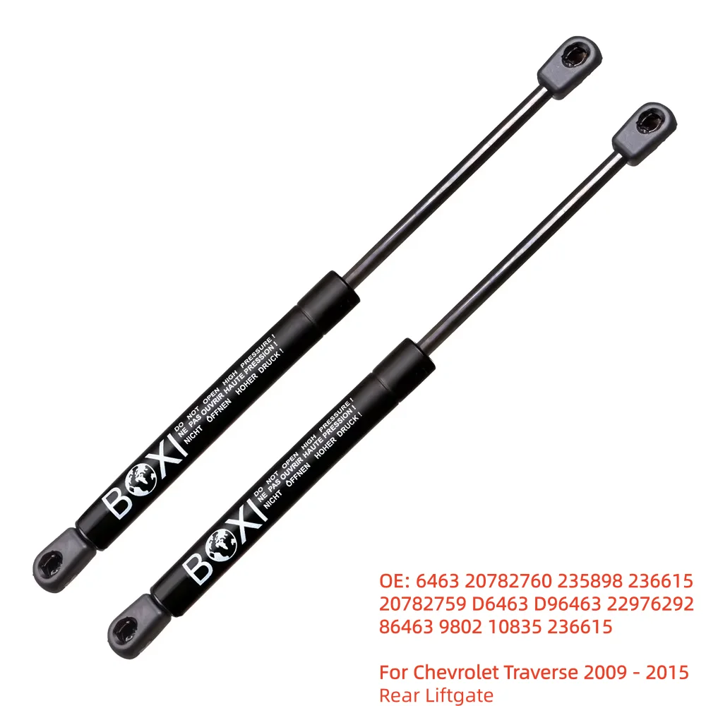 

BOXI 2 шт. задних амортизаторов/упоров для двери багажника 6463 236615 20782759 для Chevrolet Traverse 2009-2015