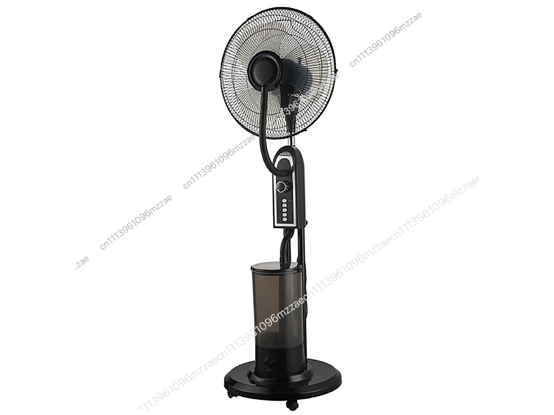 

Household Spray Fan Floor Fan Remote Control Shaking Head Humidification Large Wind Fan