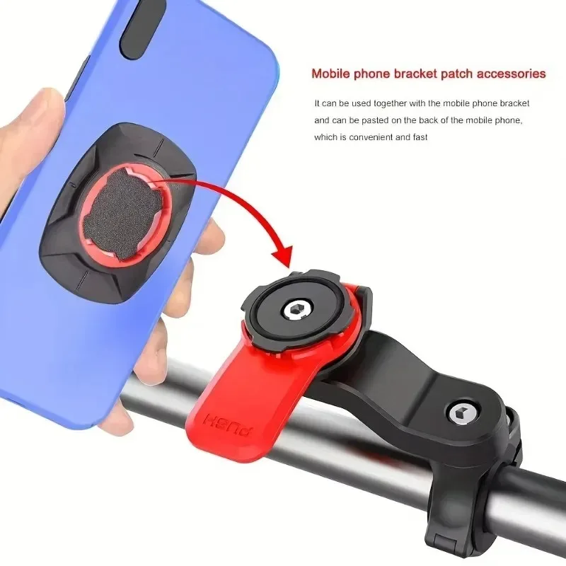 Phone Holder Motorcycle Bike Handlebar Shockproof Navigation Phone Bracket For Xiaomi iPhone Samsung Phone Stand - view 4