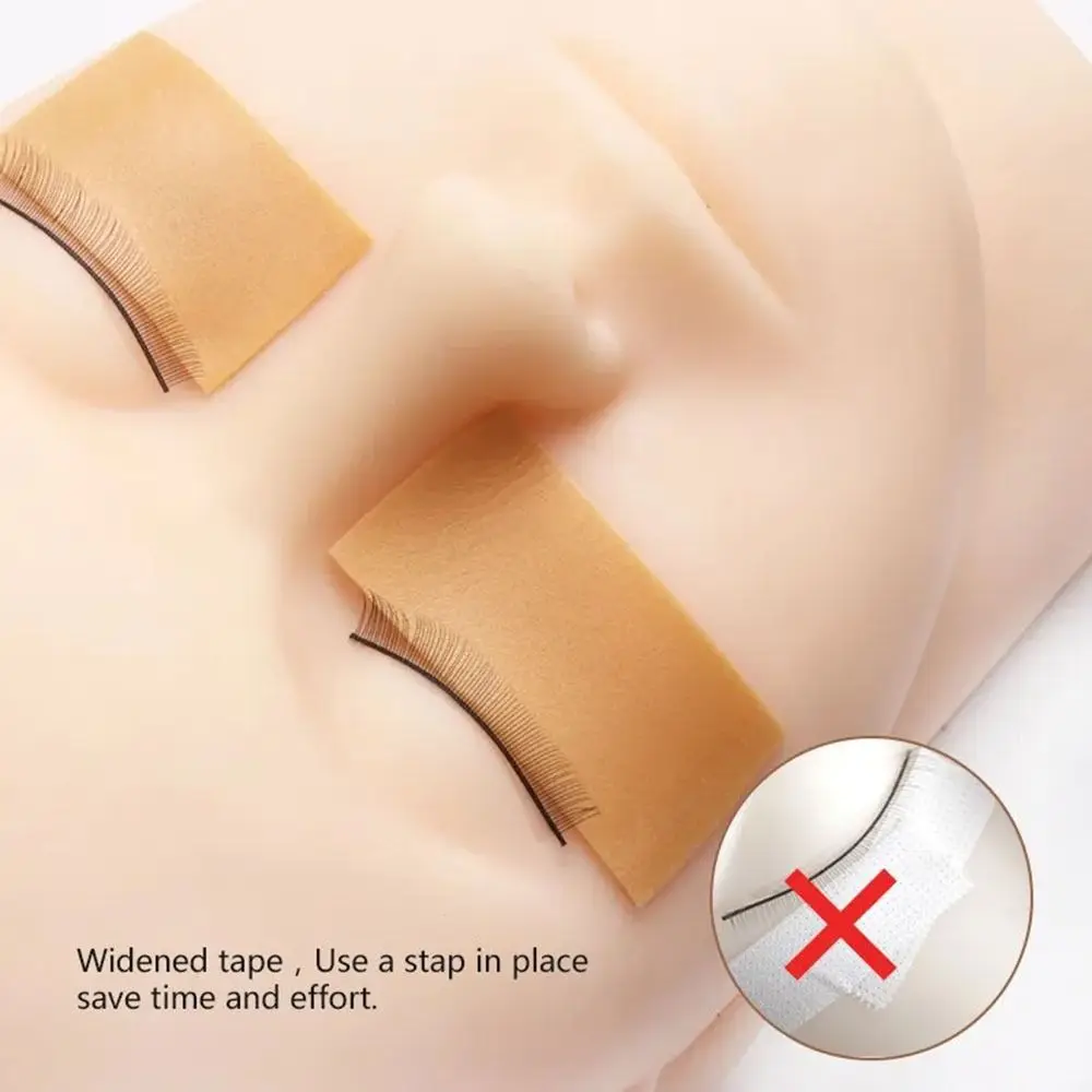 رمش تمديد لاش التصحيح الشريط لاصق غير المنسوجة كاذبة رمش رغوة الإسفنج الشريط المضادة للحساسية متعددة الوظائف