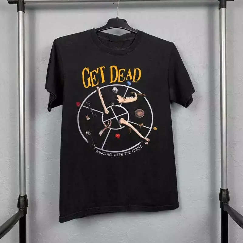 Rare GET DEAD Dancing with the Curse Band Album For Fan S to 5XL T shirt