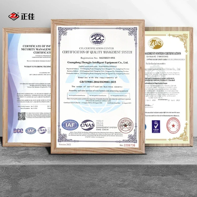 ZJ-806 High Precision Computer & Electric Automatic Stripper Cutting And Cable Wire Stripping Machine