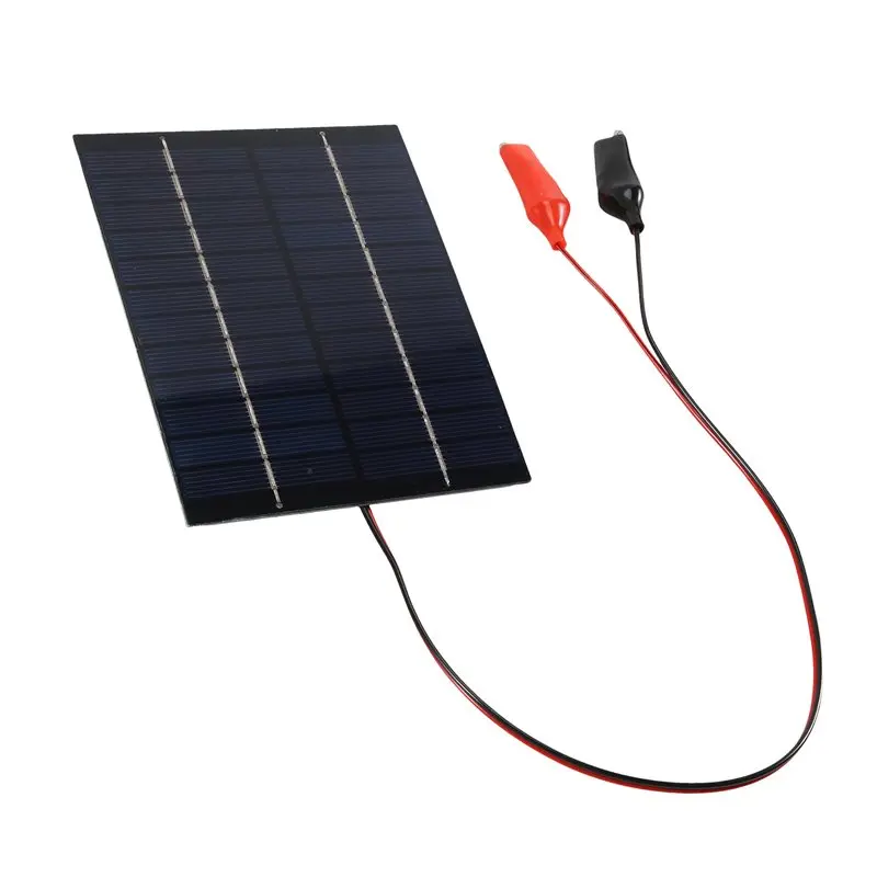 [NEWA64Z!】 Waterproof Solar Panel Polysilicon Epoxy Panels 136X110MM For 9-12V Battery Tool