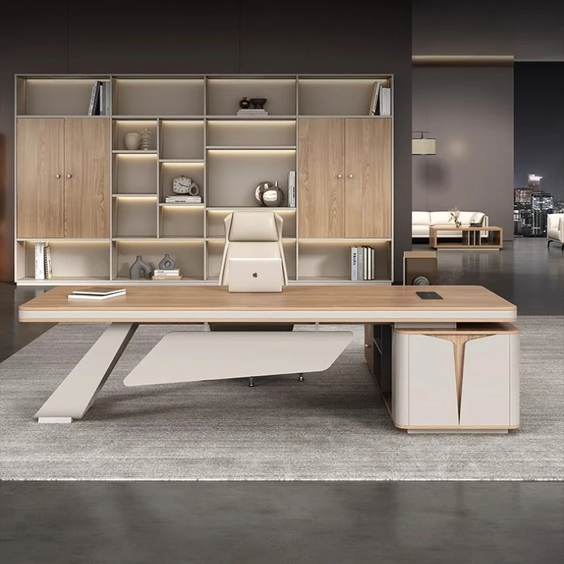 Home Office Organizer Desktop Executive Desk Luxury Chair Design Drawer Stand Storage Computer Writing Desk Bedroom