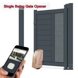 Single Gate Openers Engine Motor System Automatic Door Wheel Swing Gate Driver Closer Actuator Perfect Suit Gates Opener