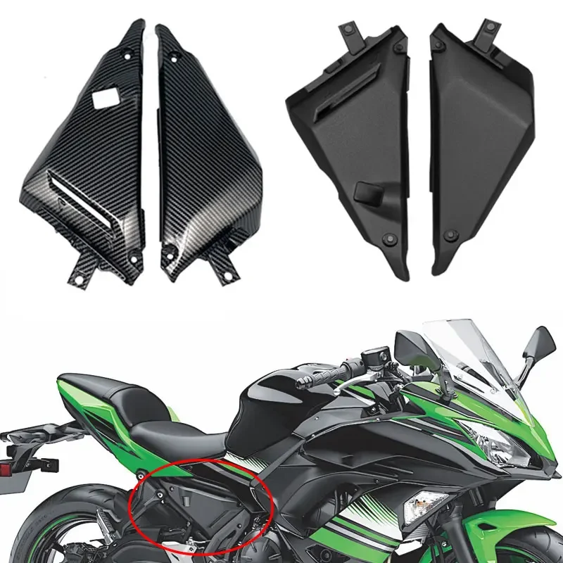 For Kawasaki Z650 Ninja650 2017-2023 Motorcycle Accessories Frame Shell Side Cover Fairing Trim Cowl Panels For Ninja 650 Z 650