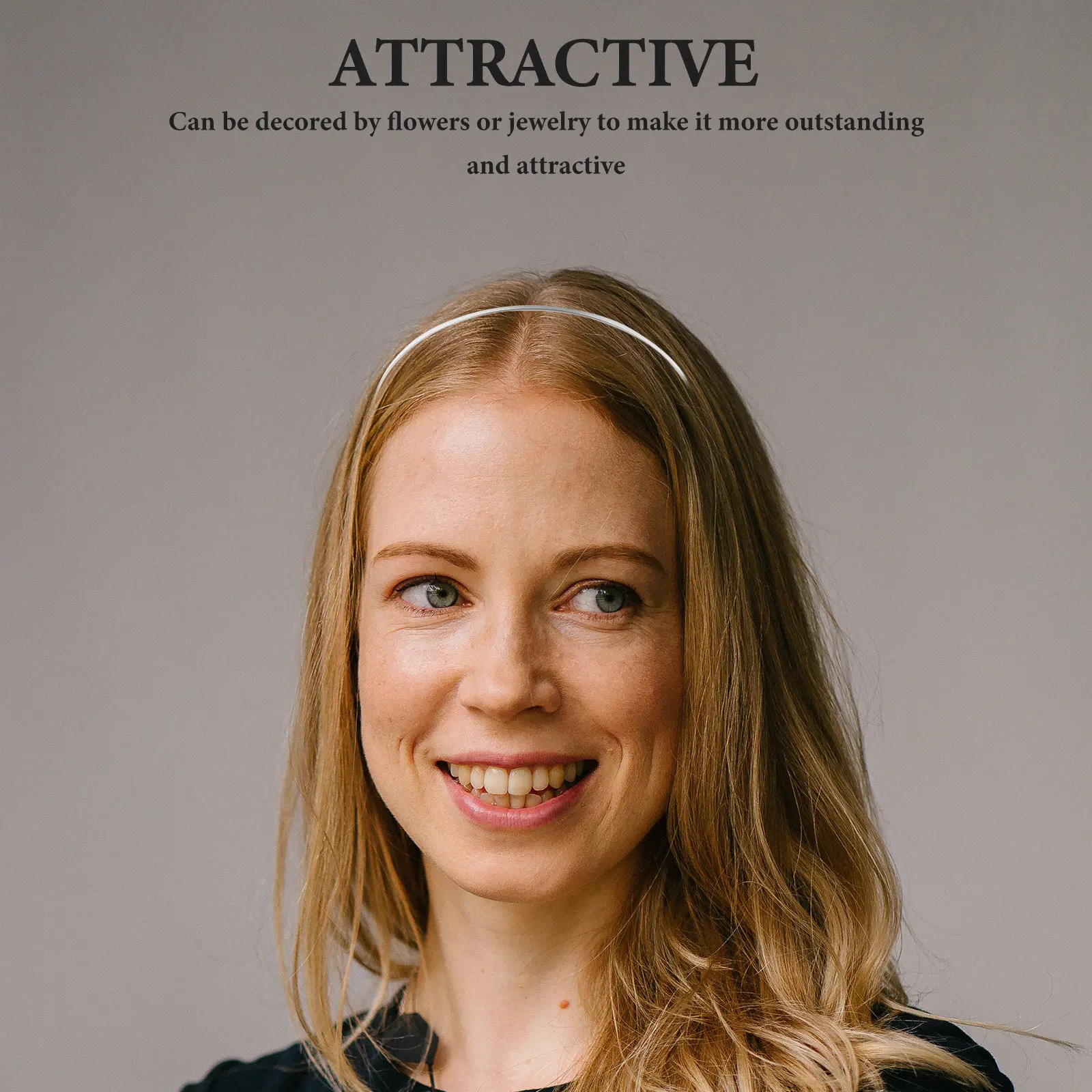 

Набор из 10 элегантных серебристых ободков для волос из нержавеющей стали 3 мм для женщин, для свадьбы, вечеринки, выпускного вечера