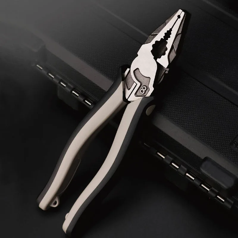 Universal Lineman Pliers Hardware Wire Cutters Professional Electrician Crimpe Side Cutting Plier