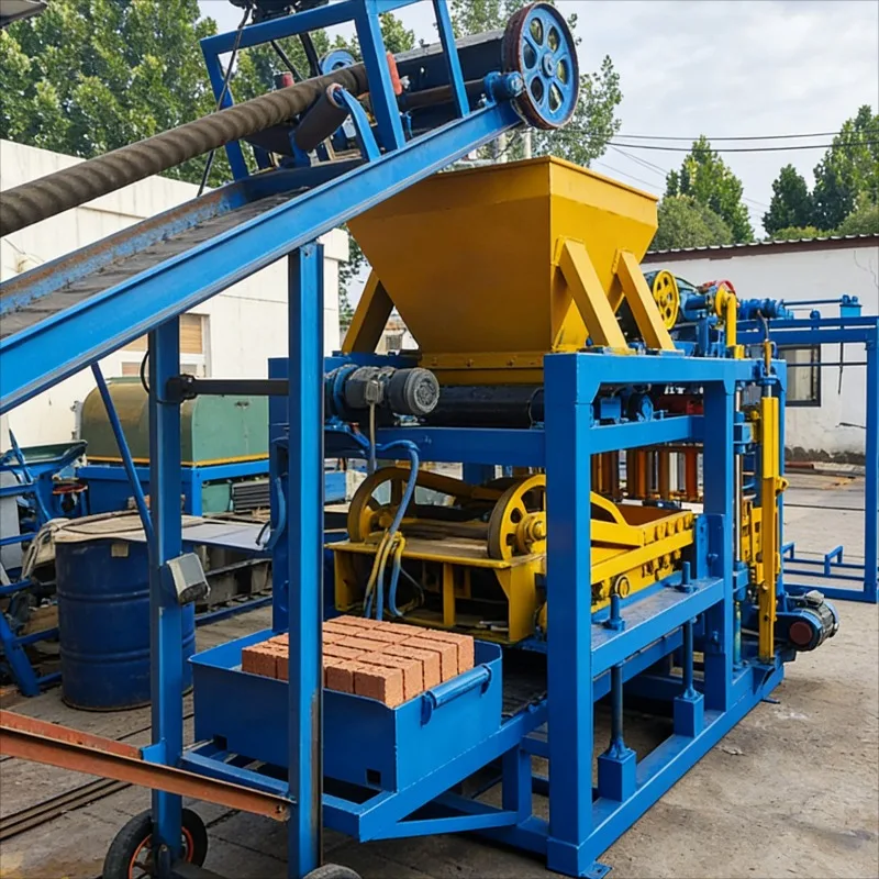 Customized Interlocking Brick Making Machine Hydraulic Concrete Hollow Solid Block