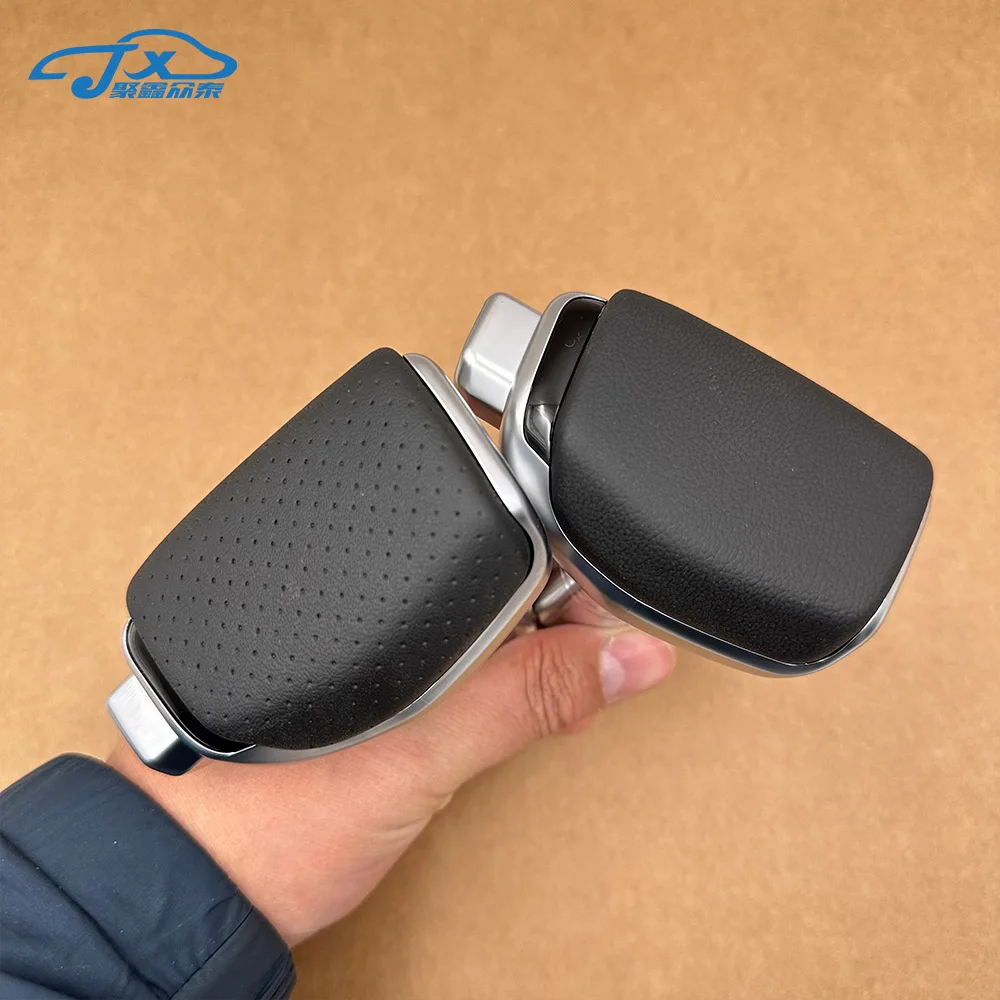 Cabezal de cambio de marchas de transmisión automática para coche, perilla de palanca de cambios de cuero para Ford Mondeo MK4 2007 2008 2009 2010 2011 2012