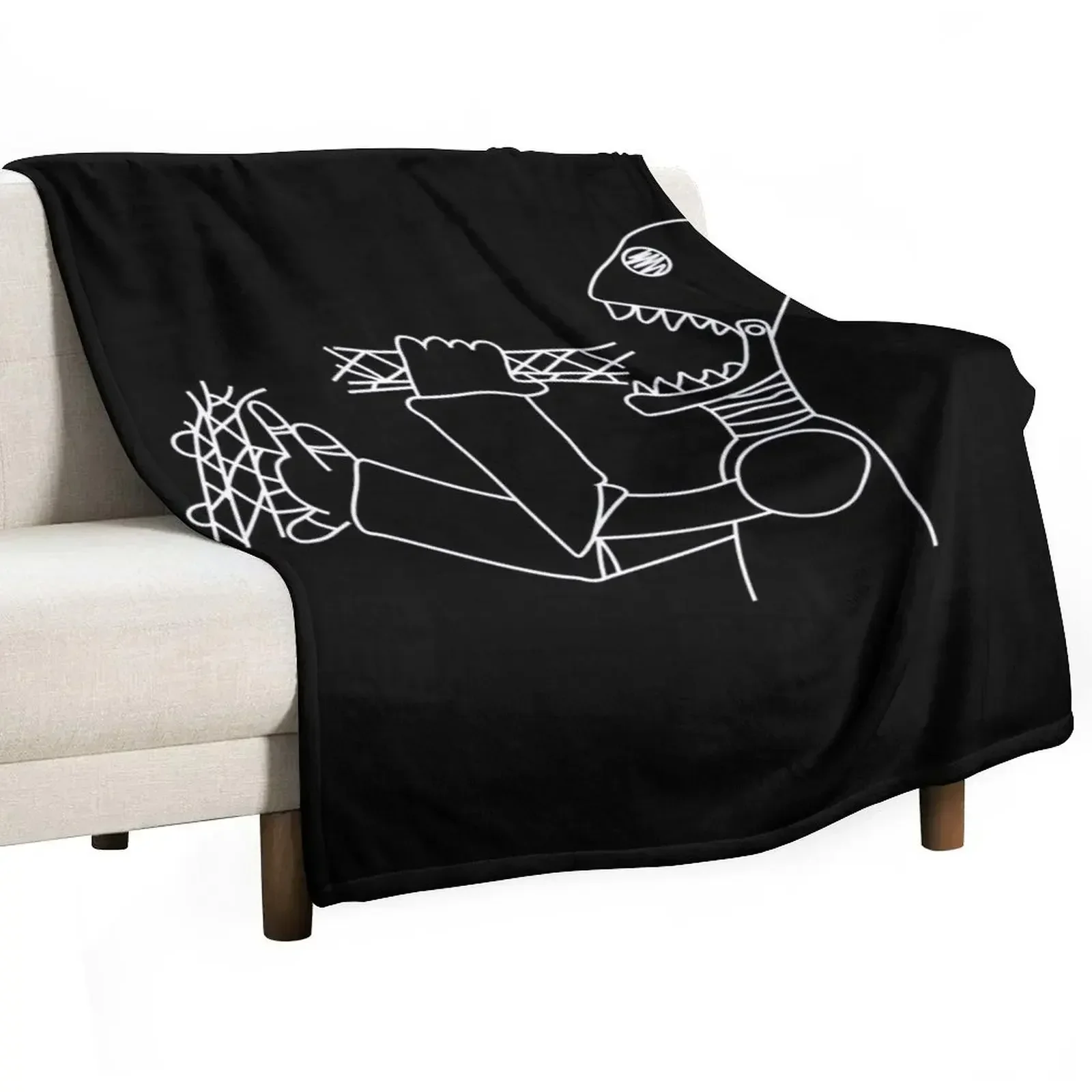 Iron Giant Throw Blanket Tourist Soft Beds Warm Soft Plaid bed plaid Single Blankets