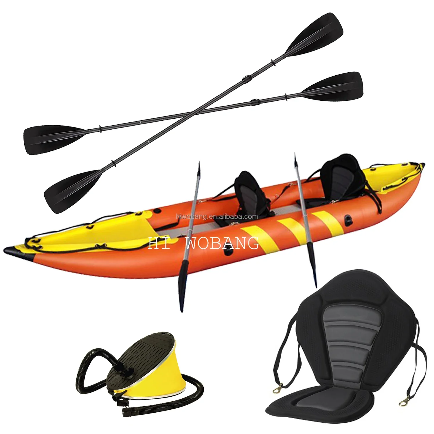 

Fishing Kayak With High Seat Drop Stitch Inflatable Fishing Canoe Fishing Kayak