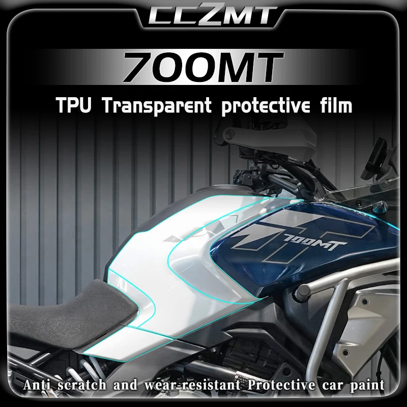 For CFMOTO 700MT MT700 700 MT 700mt 2025 Invisible car film transparent fuel tank sticker body protection film accessories