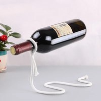 Rope Red Wine Rack Snake Bracket Wine Bottle Holder Modern Style For Home Decoration Table Decor Wine Cabinet Display