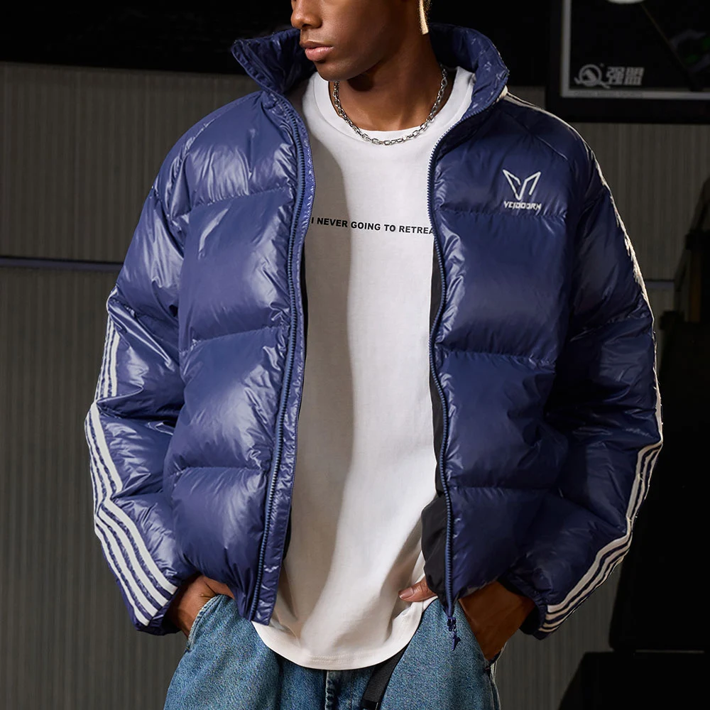 2025 High Fill Power Down Jacket Men/Women 80% White Duck Feather Winter Coat Ultra Warm Hooded Parka for Extreme Cold Weather