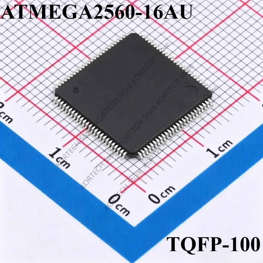 2pcs/Lots  Brand   new original    ATMEGA2560-16AU ATMEGA2560 TQFP-100 IC Chip
