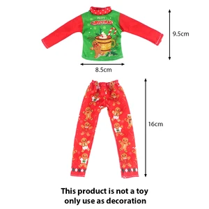 Pyjama -Puppenstil Weihnachten, Kleidung Puppenelf, Accessoires, fit 30 cm, 2 Sep 8 Hauptverkäufe Huma Elvis Presley - №8