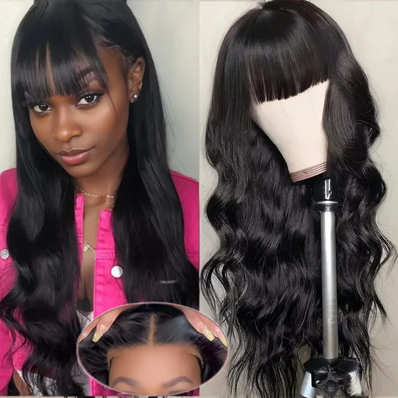 

Body Wave Human Hair Wigs Glueless Preplucked Human Wigs Ready To Go Water Wave Lace Front Wig 13x4 13x6 Human Hair Wigs Choice