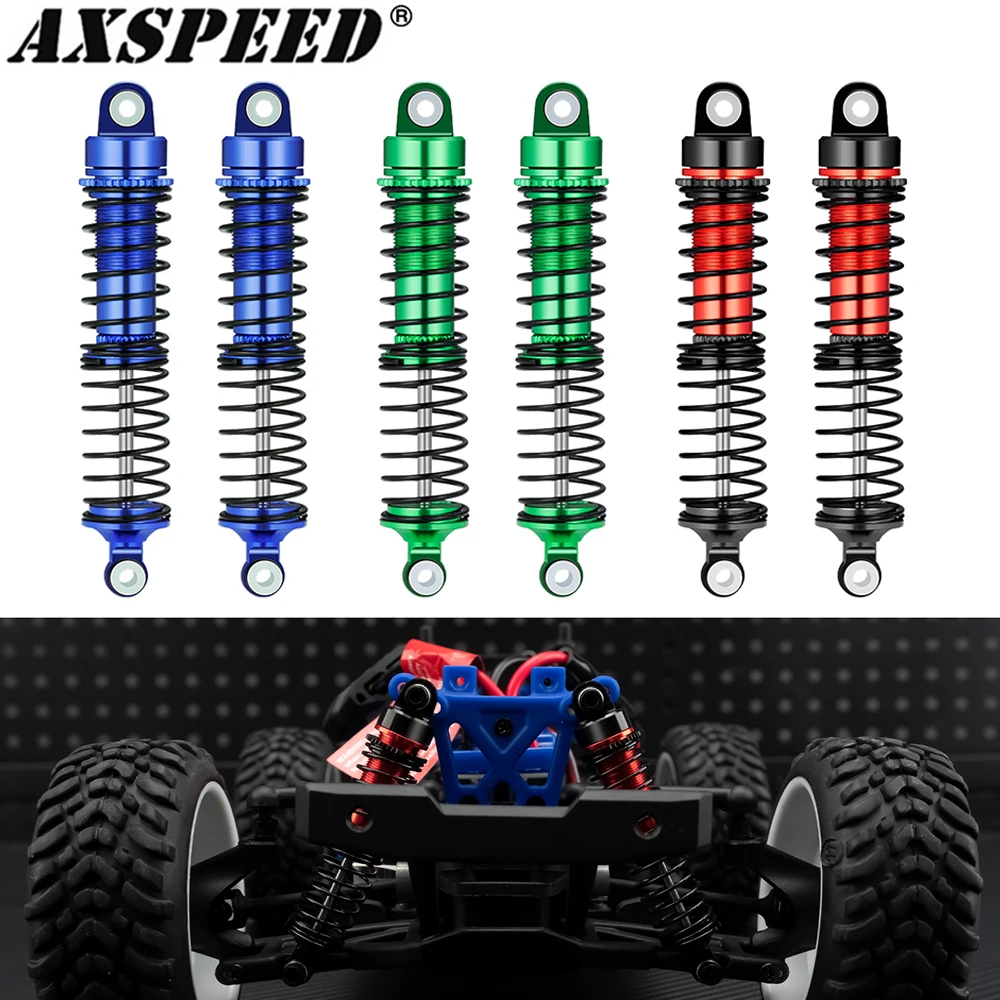 

AXSPEED Metal Front and Rear Shock Absorber Damper for T-raxxas LaTrax Teton 1/18 RC Truck Car Upgrade Parts
