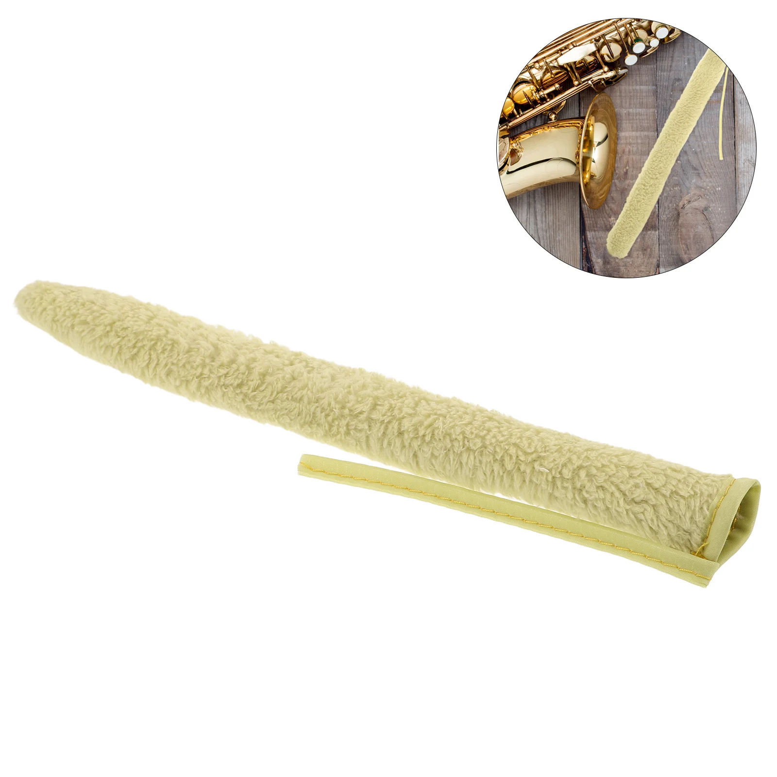 

Clarinet Flute Saxophone Inner Cavity Cleaning Fabric Precision Cleaning Universal Compatibility Longevity Performance
