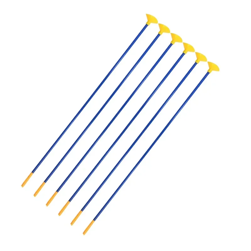 

6/12PCS Archery Plastic Safe Sucker Arrow 7.6 Mm OD Children Game Shooting Plastic Arrows for Kid Outdoor Shooting Accessories