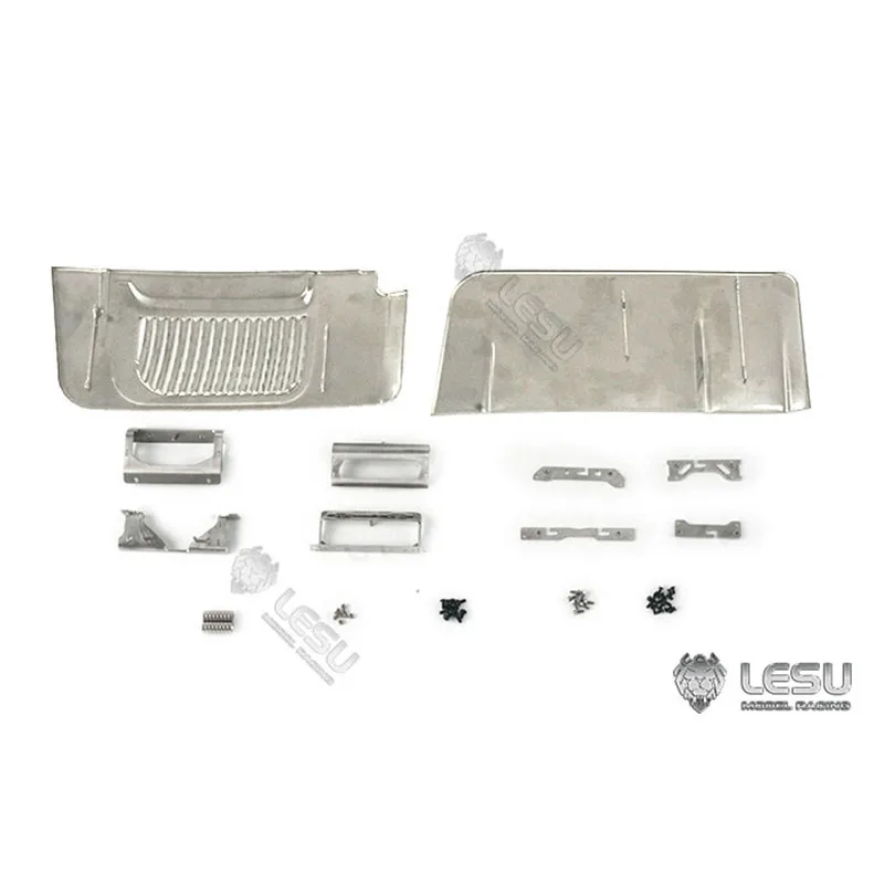 LESU For 1/14 Truck Simulation Heavy Tow Equipment Rack Spoiler Tamiya Modifiemodeld Car G-6194 Truck DIY Accessory Toy