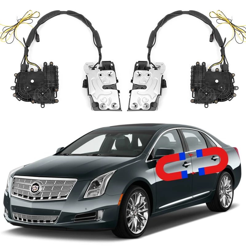 For Cadillac XTS Electric suction door refitted automatic locks Car Intelligence Soft Close accessory tools Electronic lock