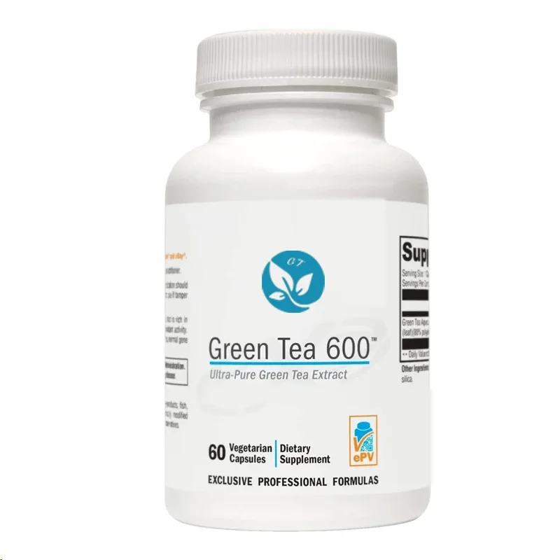 

Green Tea 600- Ultra Pure Green Tea Extract Capsule Immune Support Supplement For Heart Pure Non Transgenic ( Capsules)