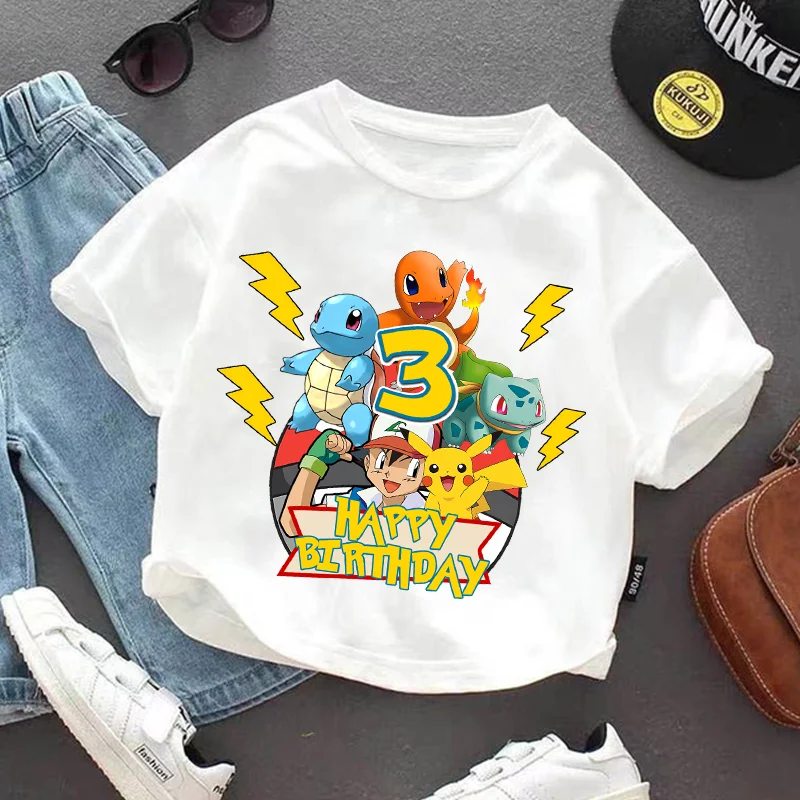 Хлопковая-футболка-с-изображением-Покемонов-Пикачу-одежда-с-принтом-мультфильмов-и-аниме-футболки-с-номерами-1-9-летние-повседневные-спортивные-модные-футболки-подарки