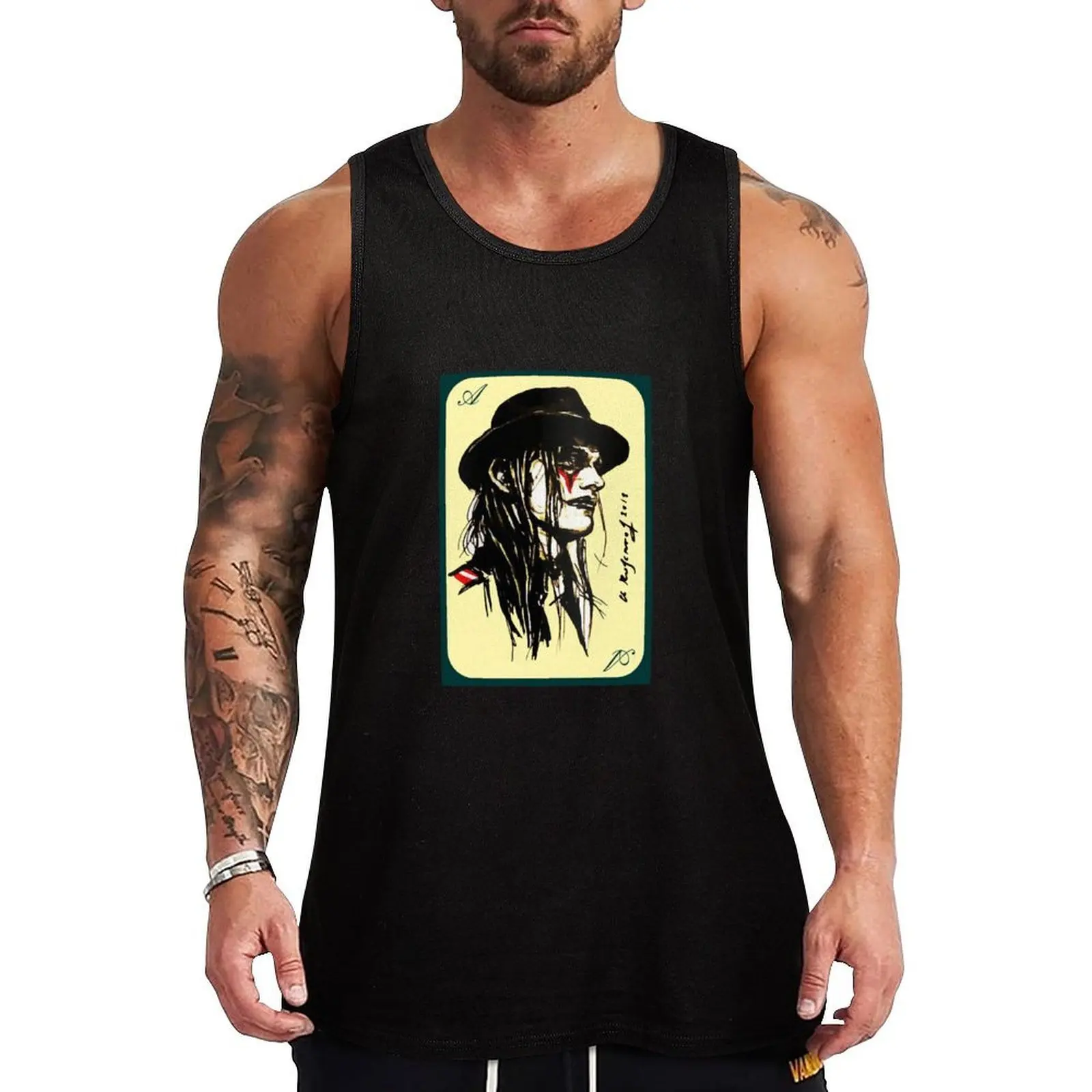 

Avatar Band Tank Top Basic Sleeveless Casual Tee Solid Lightweight Top