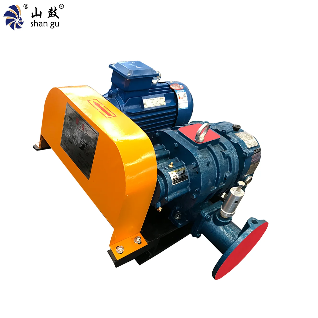 

High Efficiency Famous Type Sewage Treatment Equipment RSR-65 Three Lobes Industrial Low Noise Air Cooling Roots Blowers