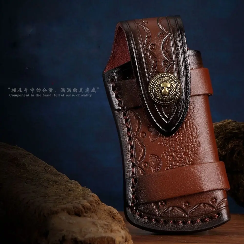 High Quality Black&Brown Waist Knife Scabbard Foldable 6 Styles Flashlight Belt Loop Hunt Camping Pocket Outdoor Tool
