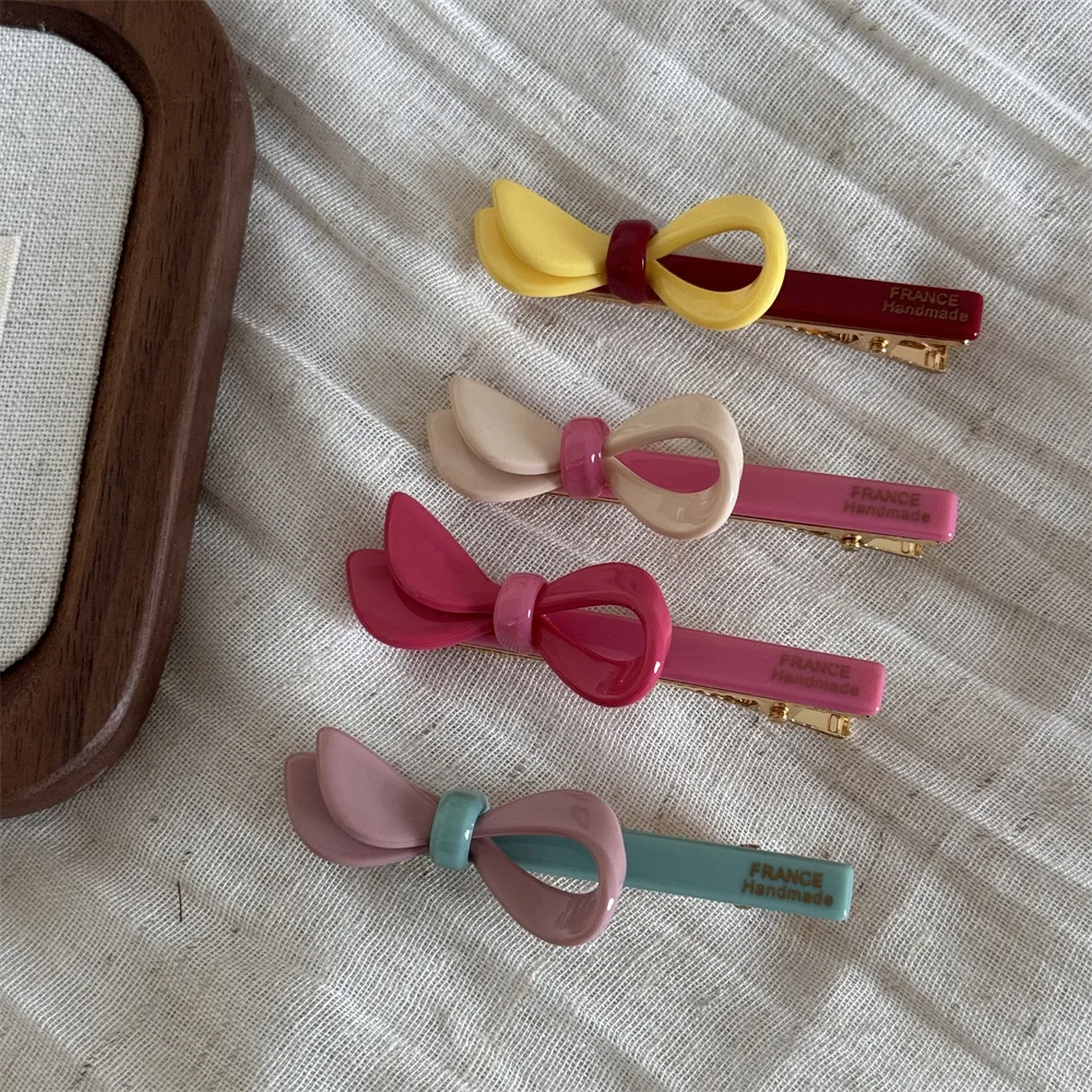 เยลลี่สีเนื้อ acetate ผีเสื้อ hairclip edgeclip sideclip กิ๊บหัก bangsclip duckbillclip อุปกรณ์เสริมผม 2025