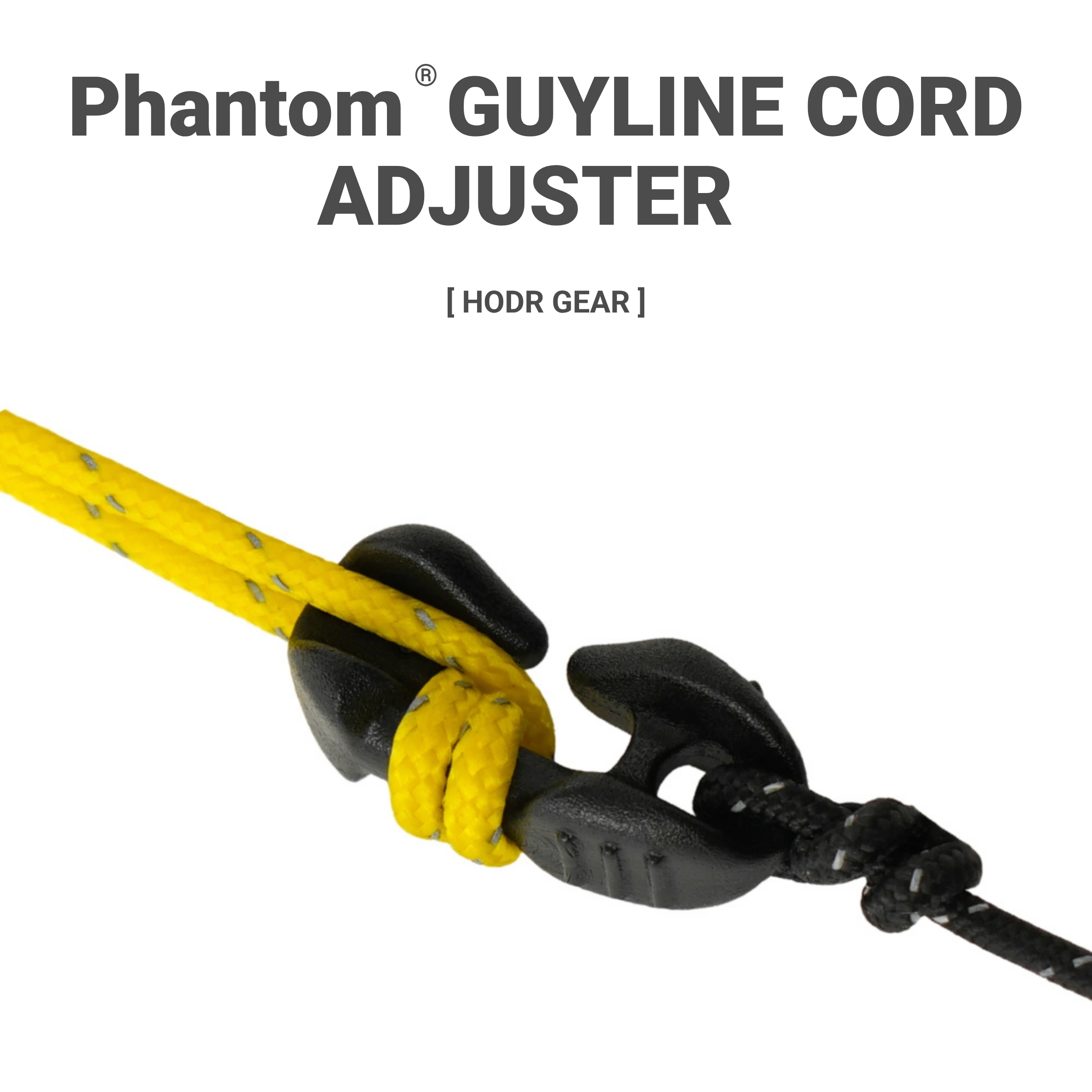 Outdoor Camping Extension Cord - Duraflex Phantom Guyline Ajustador de cabo