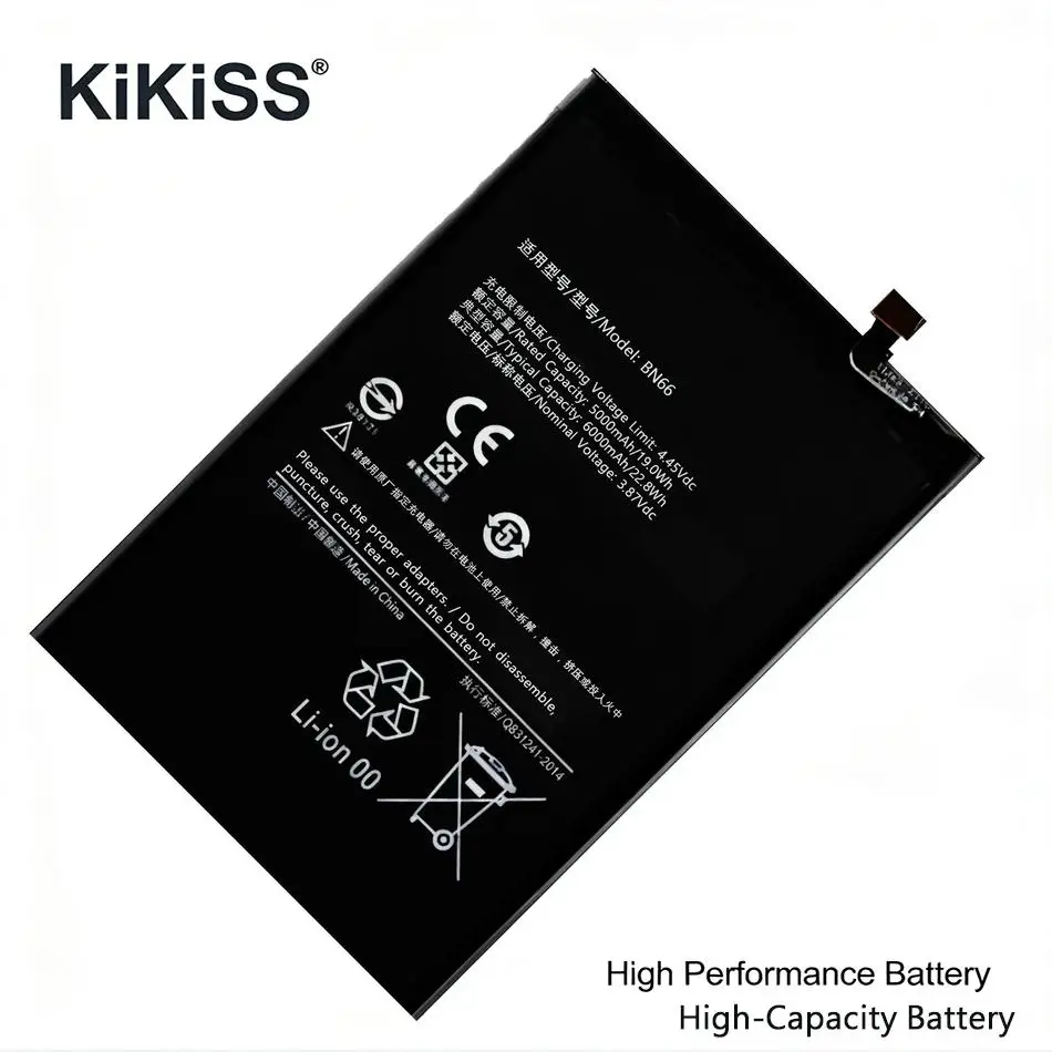 

Аккумулятор для мобильного телефона Xiaomi MI Poco C40 BN66, высокопроизводительный, 6000 мАч