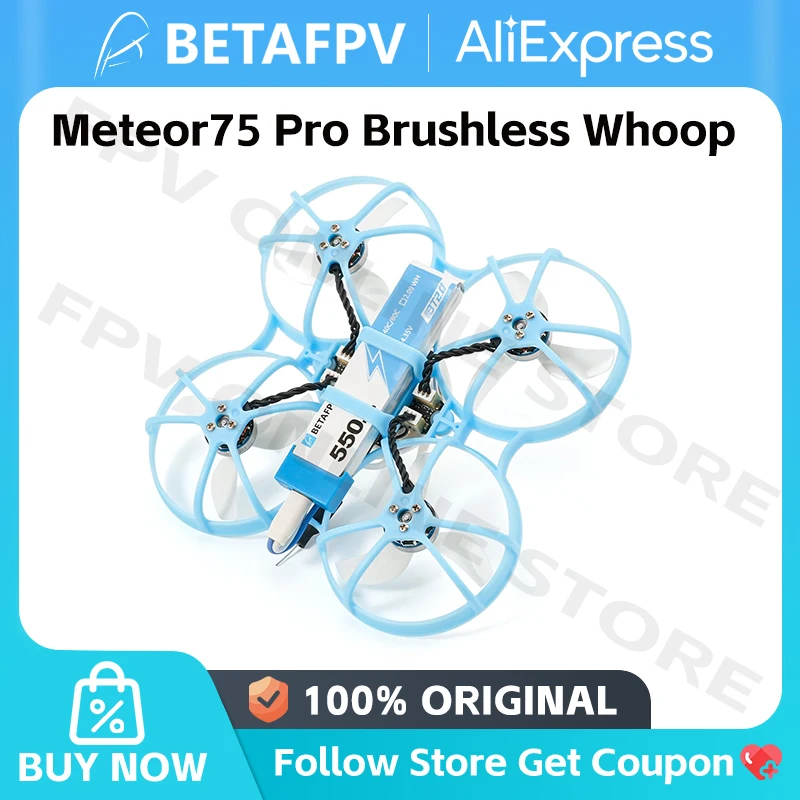 BETAFlong-Quadricoptère Whoop sans balais Meteor75 Pro, 2024, 1102, 22000KV, Moteur C03, Caméra FPV