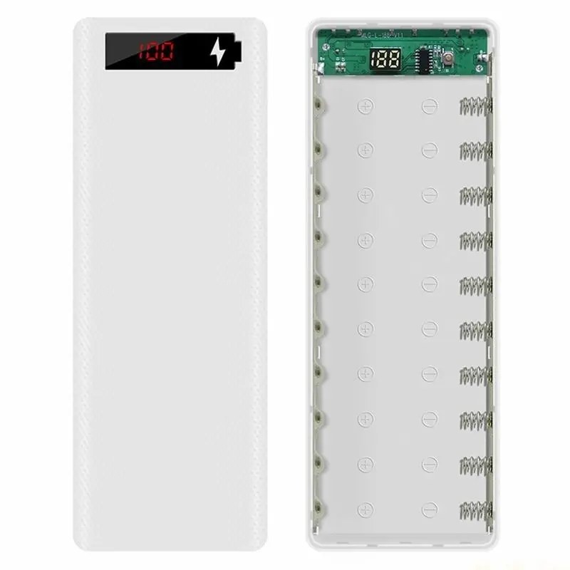 F62C L10 LCD Display DIY Box Flat for Head Battery Outer for Case Plastic for Shell Box Cases P